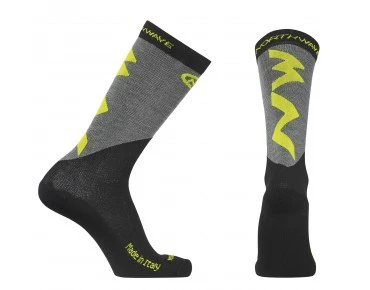Northwave Extreme Pro Socks Winter Fietssokken - Geel/Zwart