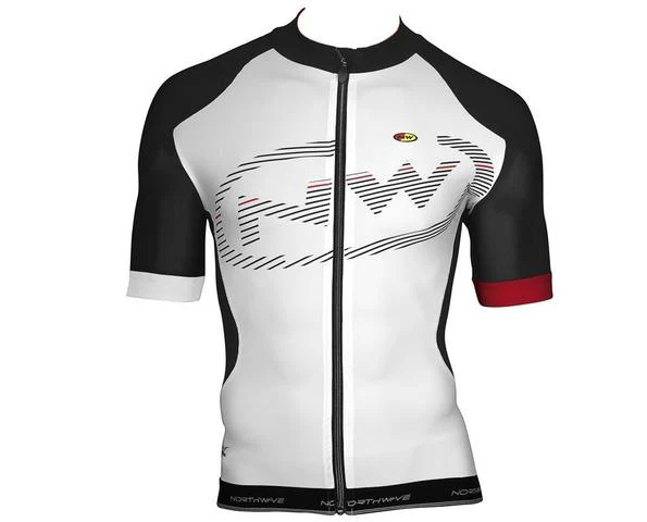 Northwave NRG Jersey Biomap fietsshirt korte mouwen wit heren - Image 2