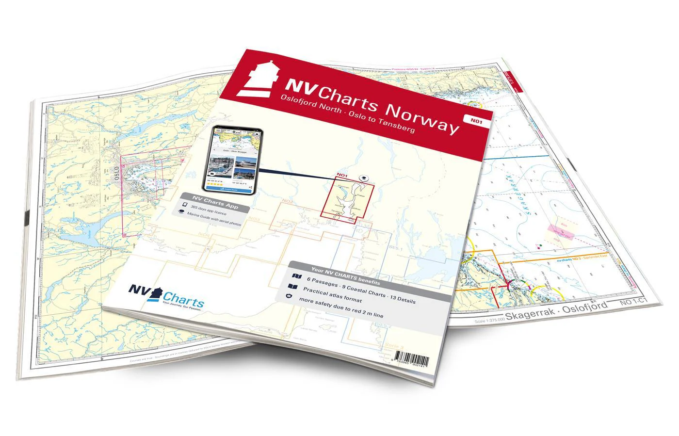 NV Atlas Noorwegen NO1 Oslofjord Nord - Oslo til Tønsberg - Image 2