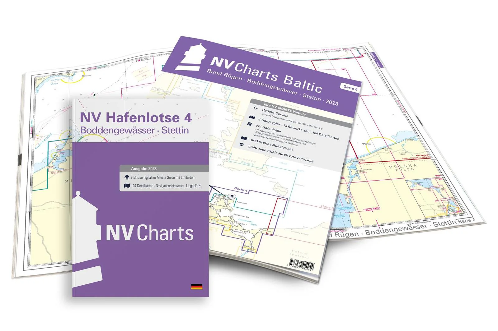 NV Atlas Serie 4 Rund Rügen - Boddengewässer - Stettin - Image 3