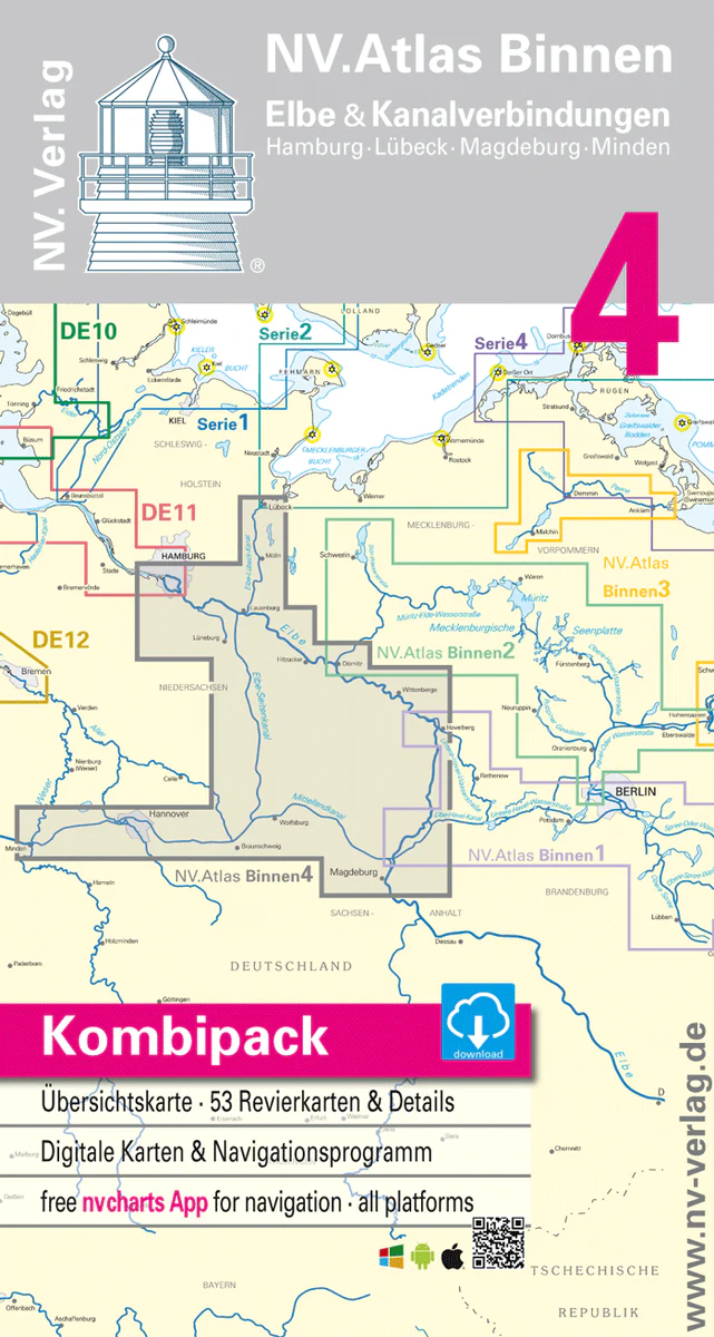 NV Binnen 4 Die Elbe & Kanalverbindungen