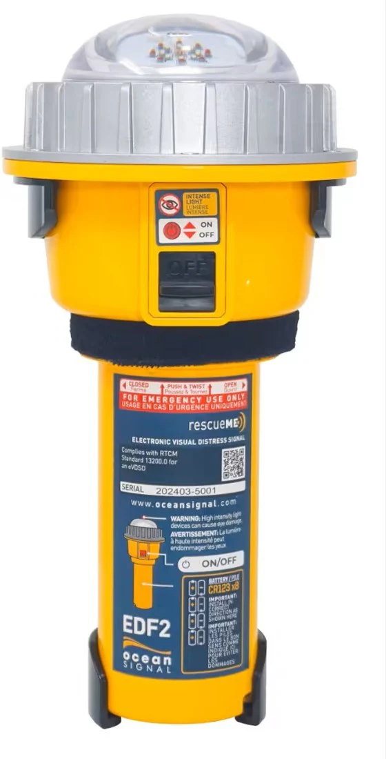 Ocean Signal RescueMe EDF2 Elektronische Noodfakkel - LED (excl. batterijen)