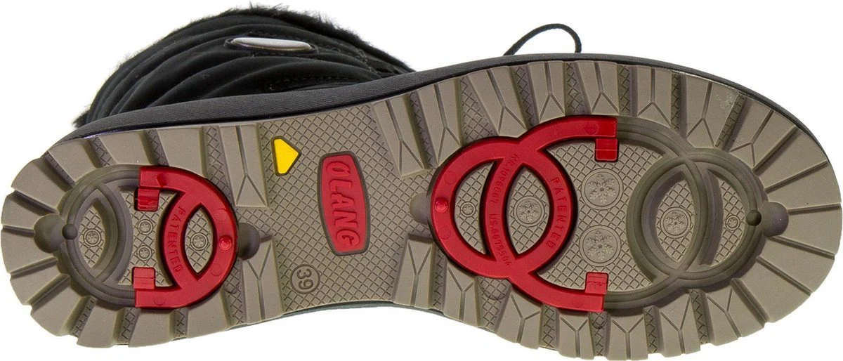 Olang Nora OC Snowboots met Spikes Dames - Zwart - Image 3