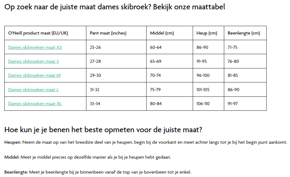 O'Neill Star Slim Skibroek Dames - Groen - Image 8