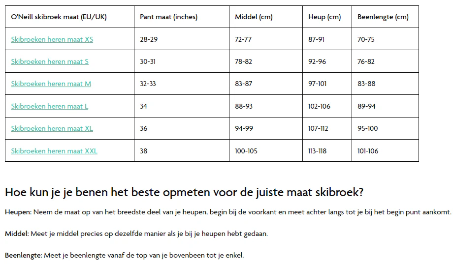 O'Neill Utility Regular Skibroek Heren - Beige - Image 12