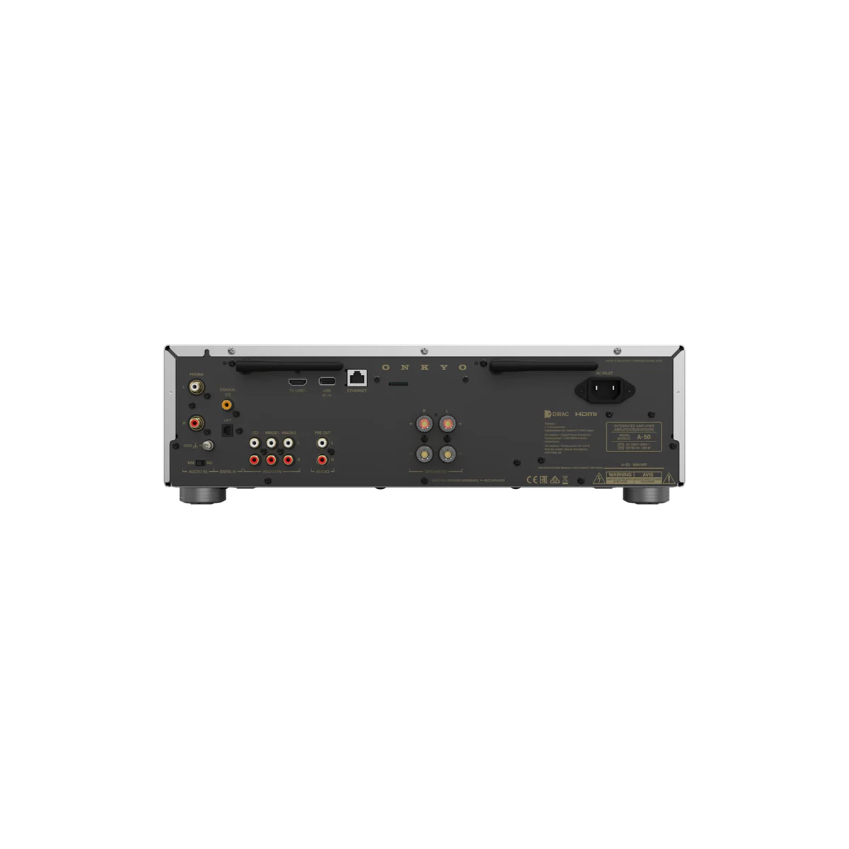 Onkyo A50S zilver streaming audio versterker - Image 4