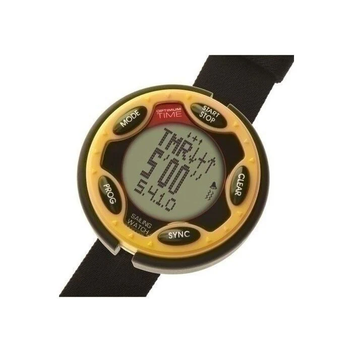 Optimum Time OS1455R starthorloge USB oplaadbaar geel - Image 2