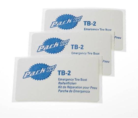 Parktool TB2C Plakset buitenband 3 stuks bandstuk noodgevallen