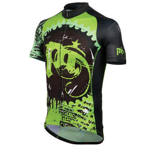 Pearl Izumi PRO LTD JERSEY fietsshirt korte mouwen zwart met groen heren - Image 2