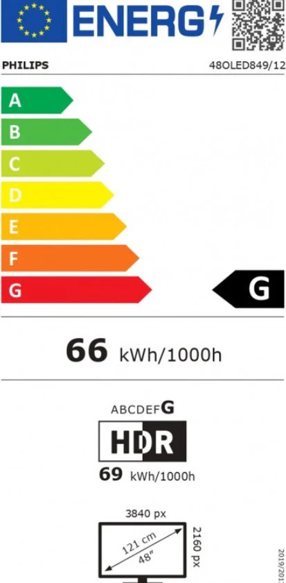 Philips 48OLED849/12 OLED Smart televisie met Ambilight. Winkelmodel. - Image 5