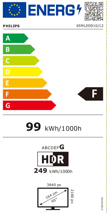 Philips 65MLED910/12 Mini LED Smart Televisie met Ambilight - Image 6