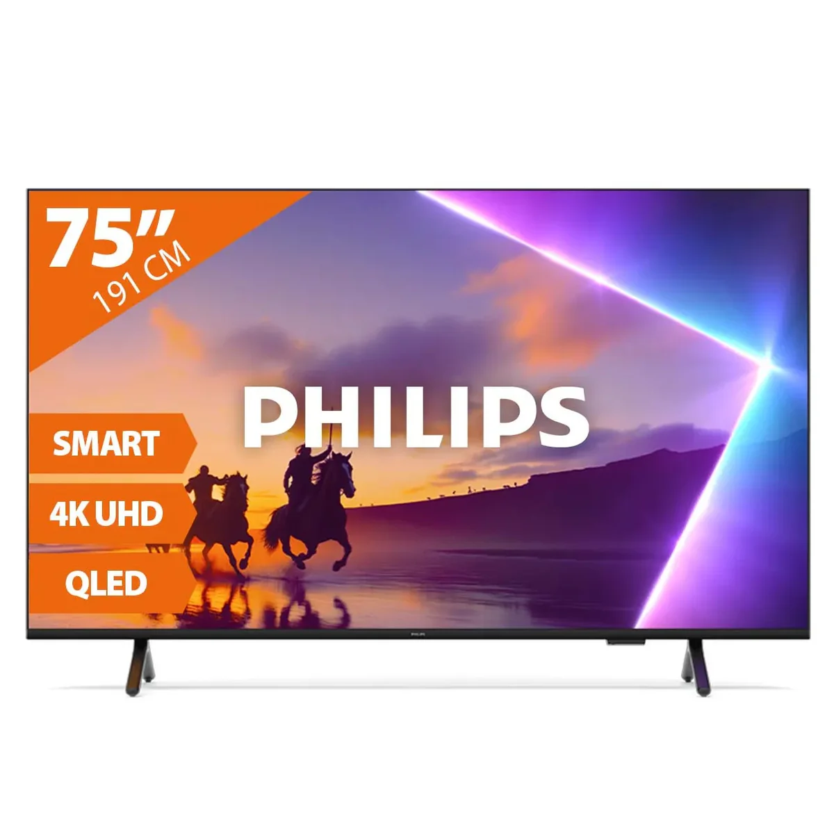 Philips 75PUS8500/12 Qled Smart Televisie met Ambilight