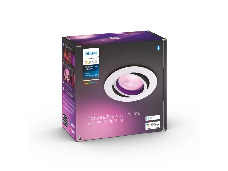 Philips Centura Hue inbouwspot wit en kleur - Image 4
