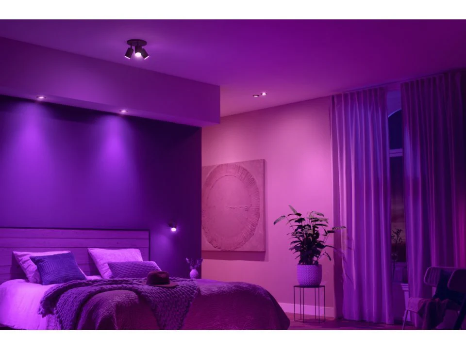 Philips Centura Hue 3-pack inbouwspot, white en color ambiance - Image 6