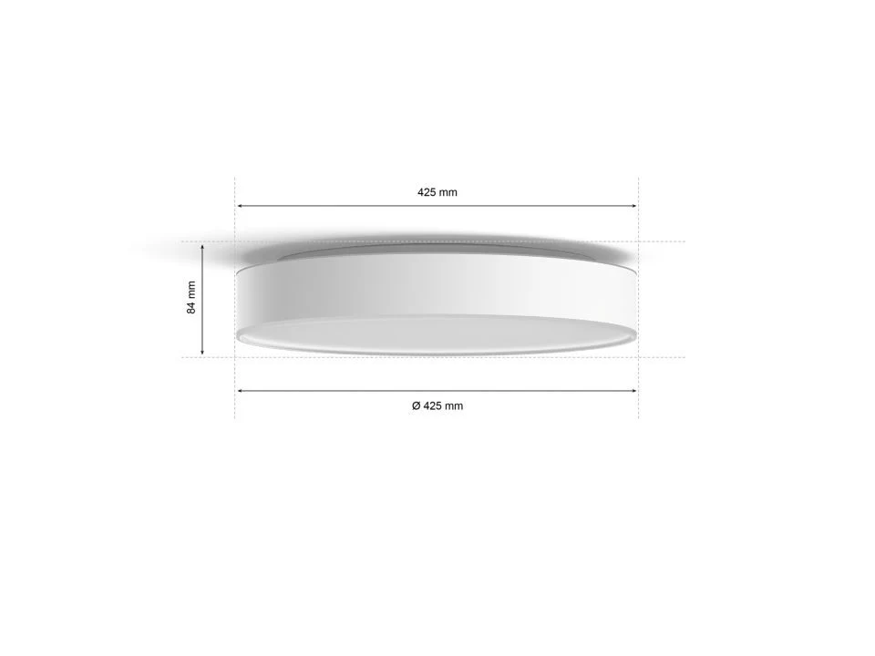 Philips Hue Devere plafondlamp L - Image 5