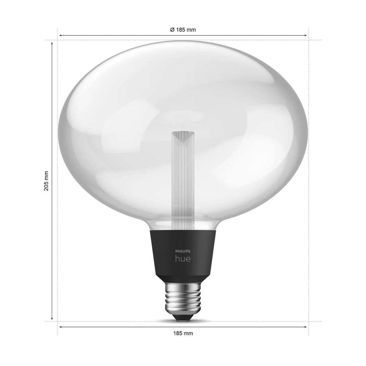 Philips Hue LG Ellipse E27 Globe vormige design smart lichtbron - Image 3