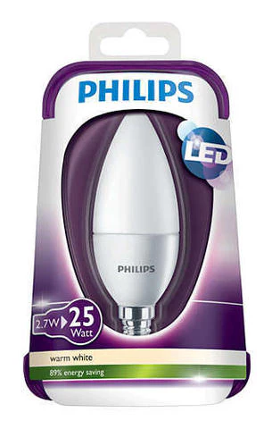 Philips LED Kaarslamp 250 lumen - Image 2