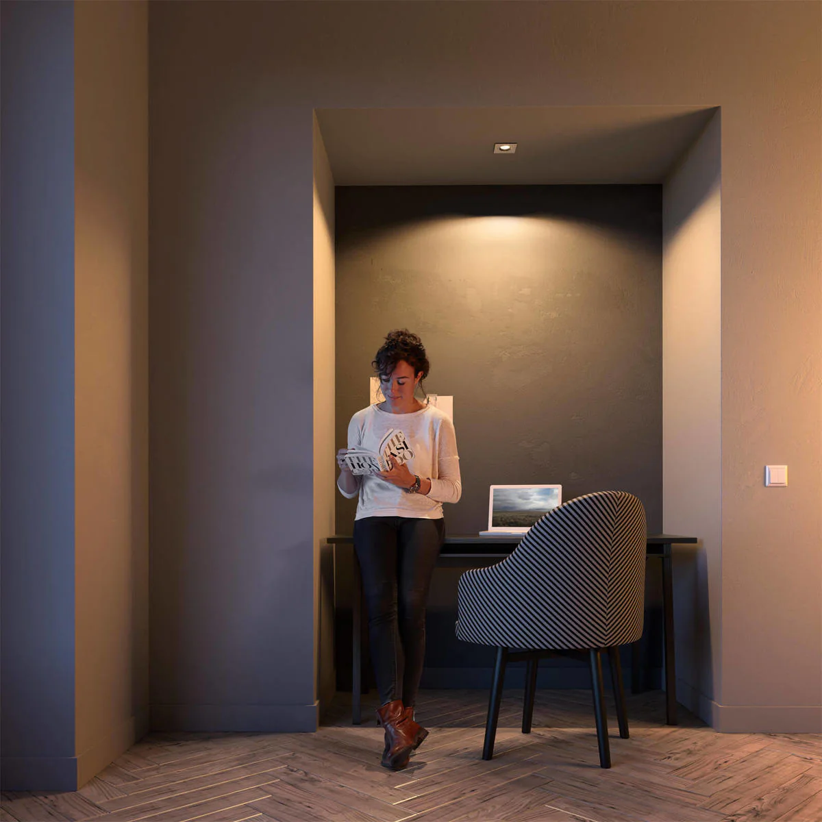 Philips MILLISKIN Hue inbouwspot vierkant - Image 5