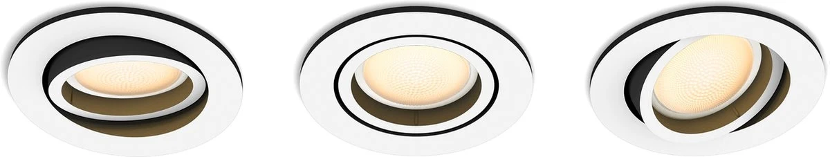Philips Milliskin Hue recessed R 3 pack inbouwspot - Image 2