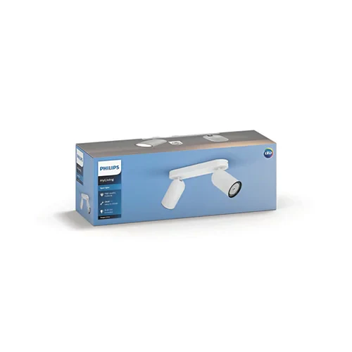Philips Pongee bar/tube 2xNW white - Image 4