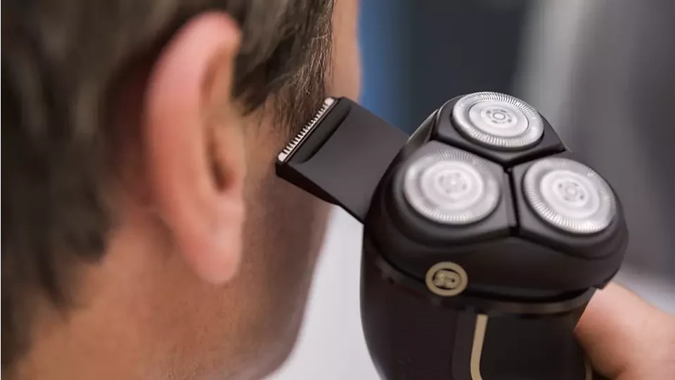 Philips S3333/58 wet en dry shaver met een extra body groomer - Image 4