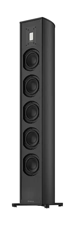 Piega Premium 501WirelessGen2 zwart, vloerstaande krachtpatser, natuurlijke geluidsweergave
