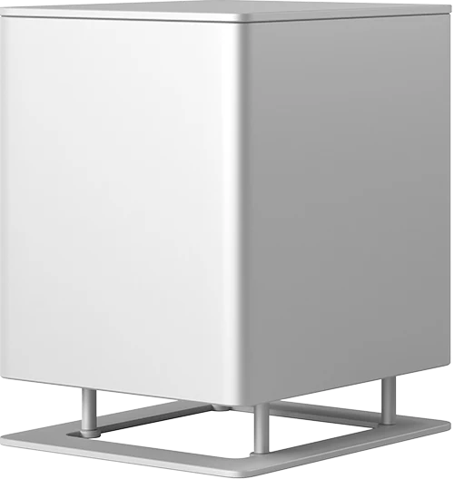 Piega TMicro sub aluminium Subwoofer met ingebouwde stereo versterker