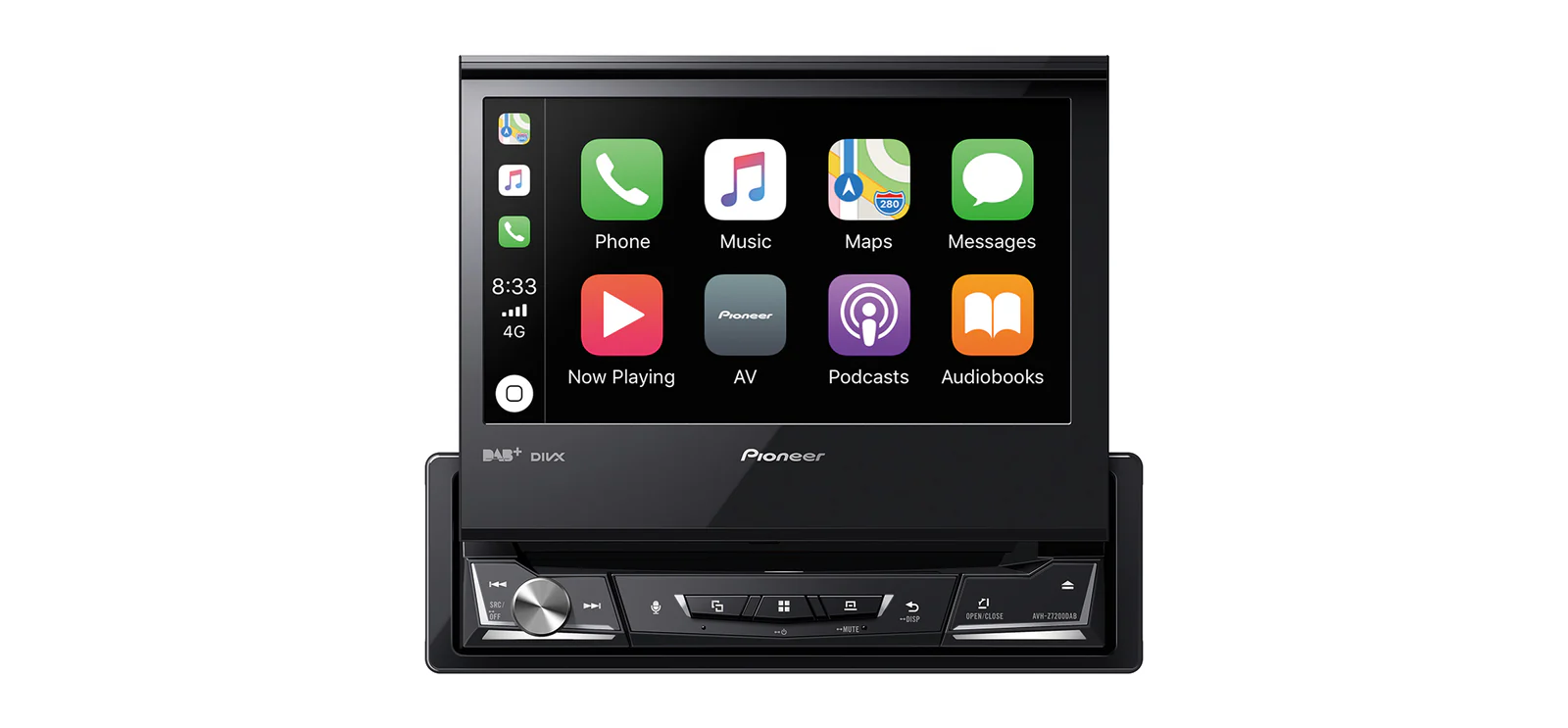 Pioneer AVH-Z7200DABAN-PH autoradio multimedia met klapscherm - Image 4