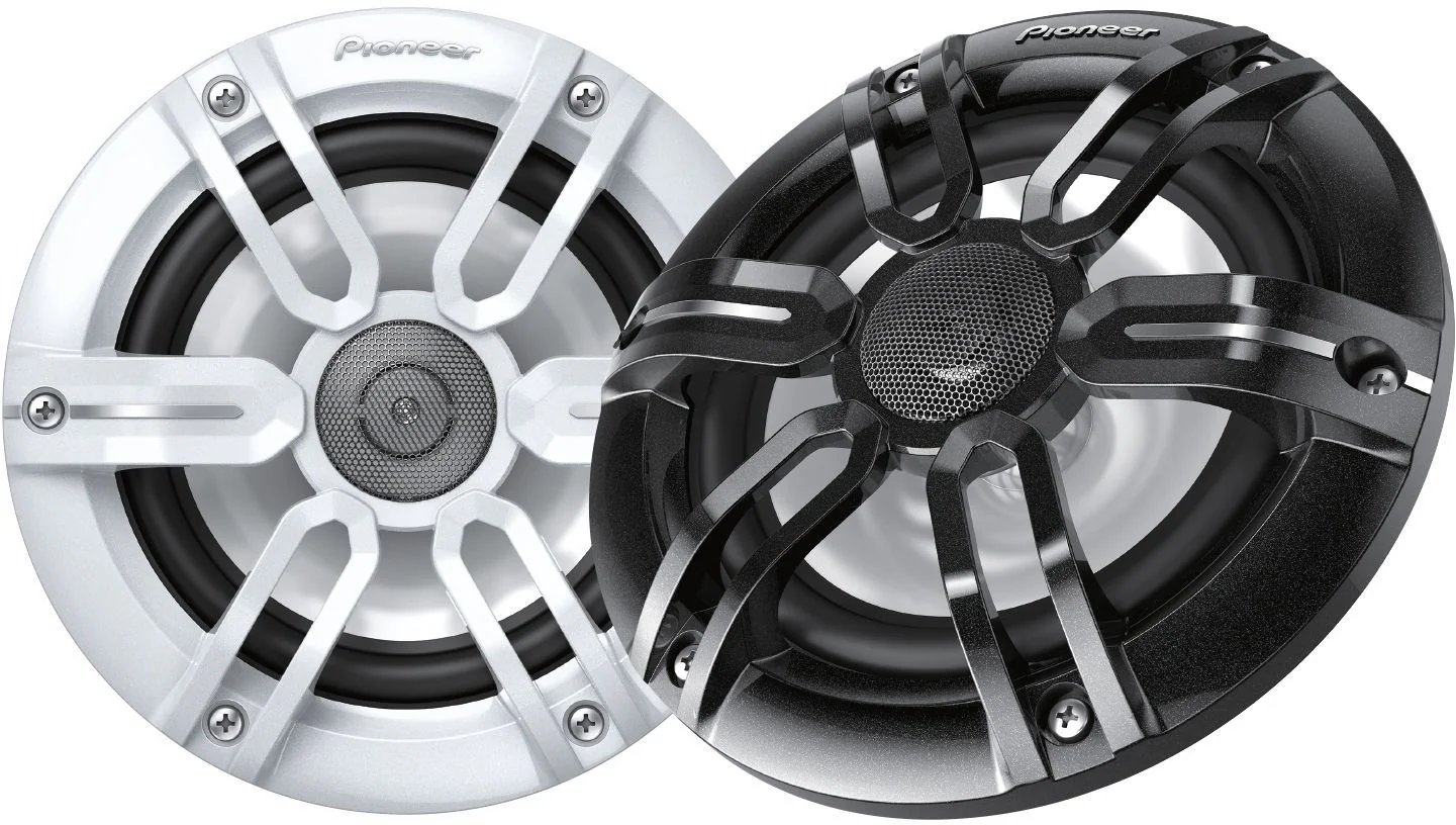 Pioneer TS-ME650FS 16,5 cm 2 Weg Systeem met Witte Sportive Grill, Waterbestendig