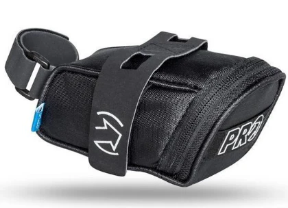 PRO Combipack Zadeltas met mini CO2 pomp, 10 minitaal en bandenafnemers