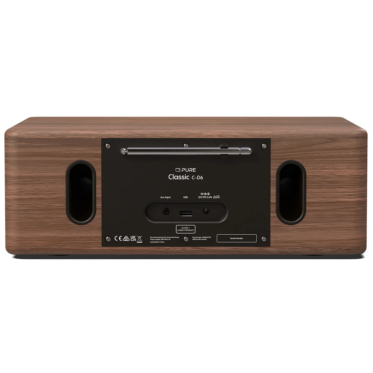 Pure Classic C-D6 CoffeeBlack stereo tafelradio - Image 3