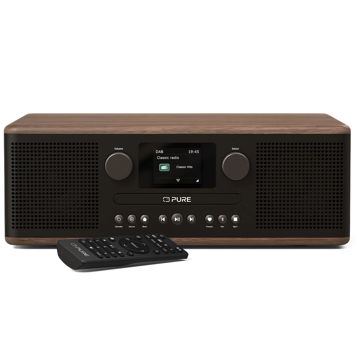 Pure Classic C-D6 CoffeeBlack stereo tafelradio - Image 4