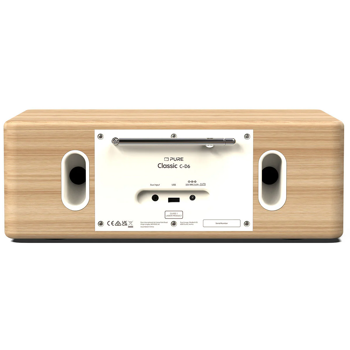 Pure Classic C-D6 CottonWhite stereo tafelradio - Image 3