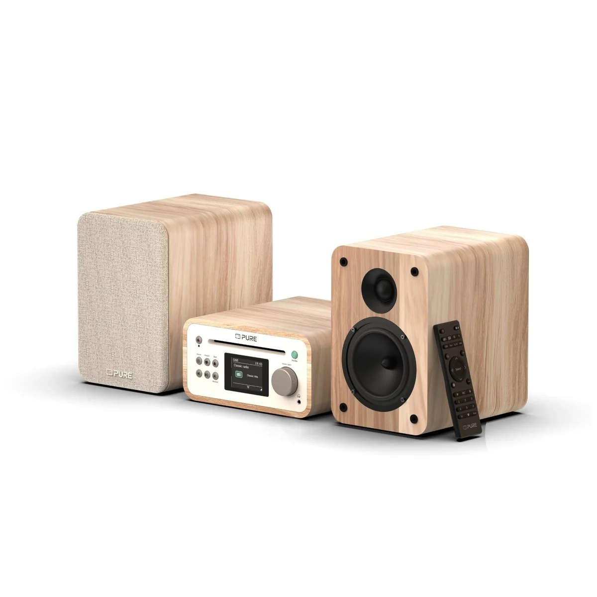 Pure Classic StereoMini wit microset met DAB+ en FM radio - Image 3