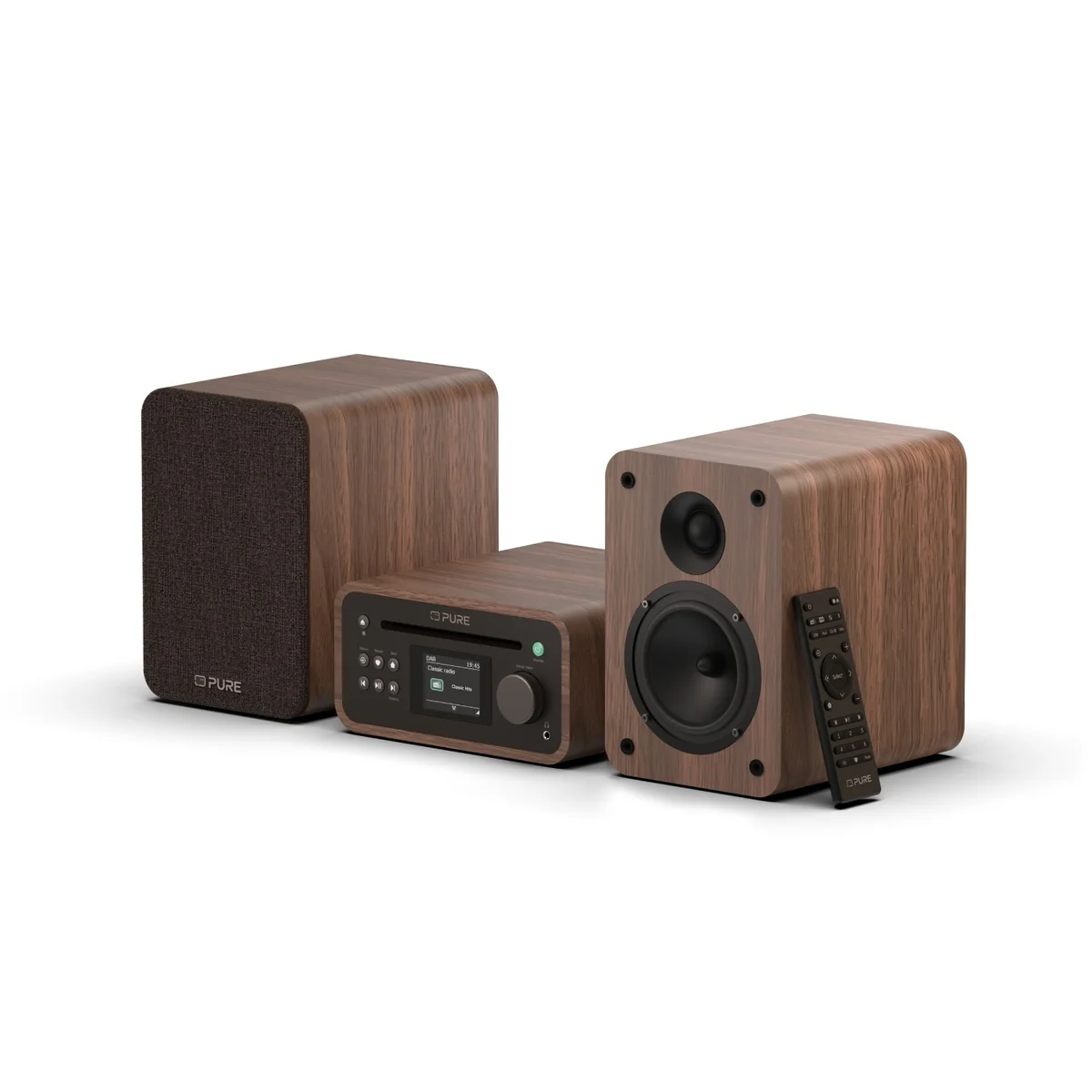 Pure Classic StereoMini bruin microset met DAB+ en FM radio - Image 3