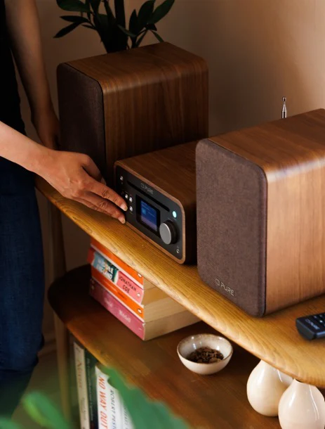 Pure Classic StereoMini bruin microset met DAB+ en FM radio - Image 5