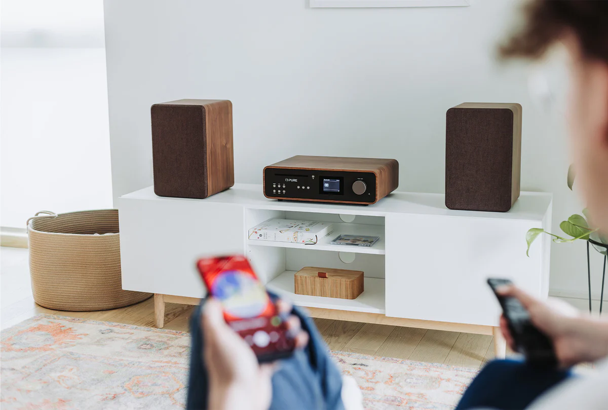 Pure ClassicStereo Coffee Micro Set met speakers - Image 10
