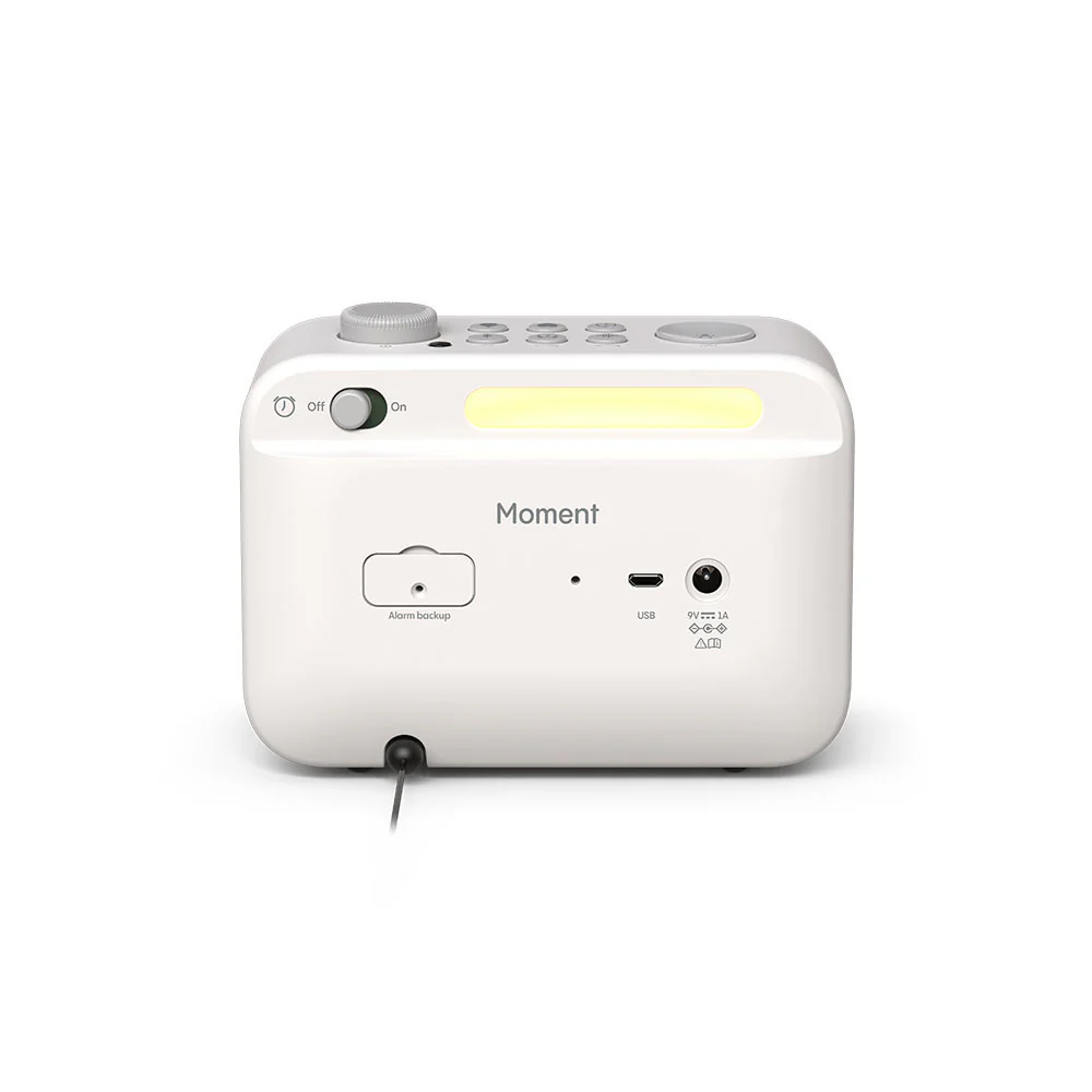 Pure Moment Cotton White klokradio - Image 3