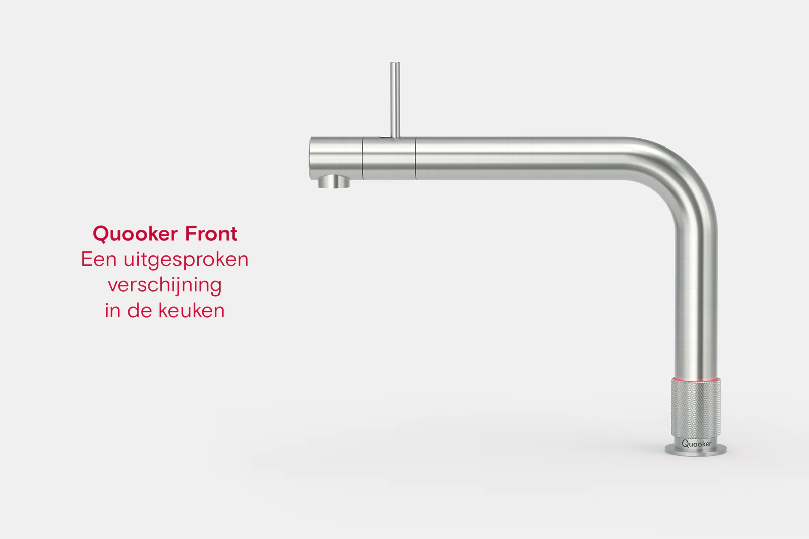 Quooker Front Combi+ met Combi+ reservoir voor 7 liter en warm/koud waterleiding