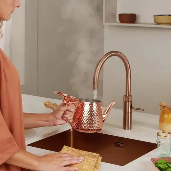 Quooker Fusion Round Rosé Koper kraan - Image 2