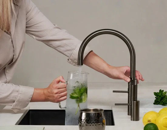 Quooker Fusion Round Zwart kraan - Image 2