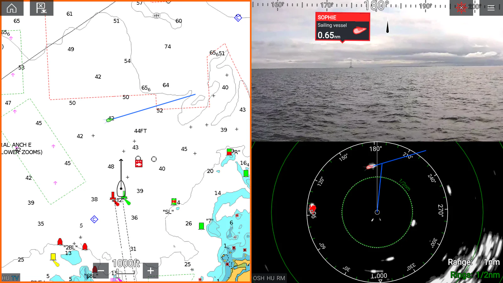 Raymarine CAM 220 AR Pack Augmented Reality Pack met CAM220 Eyeball marinecamera en AR200 - Image 2