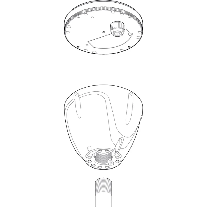 Raymarine RayStar 150 gps antenne inclusief montagevoetje