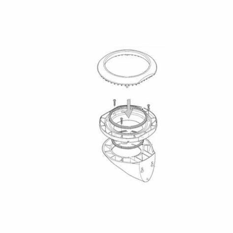 Raymarine RS150 / Micro Talk ev bracket inclusief riser