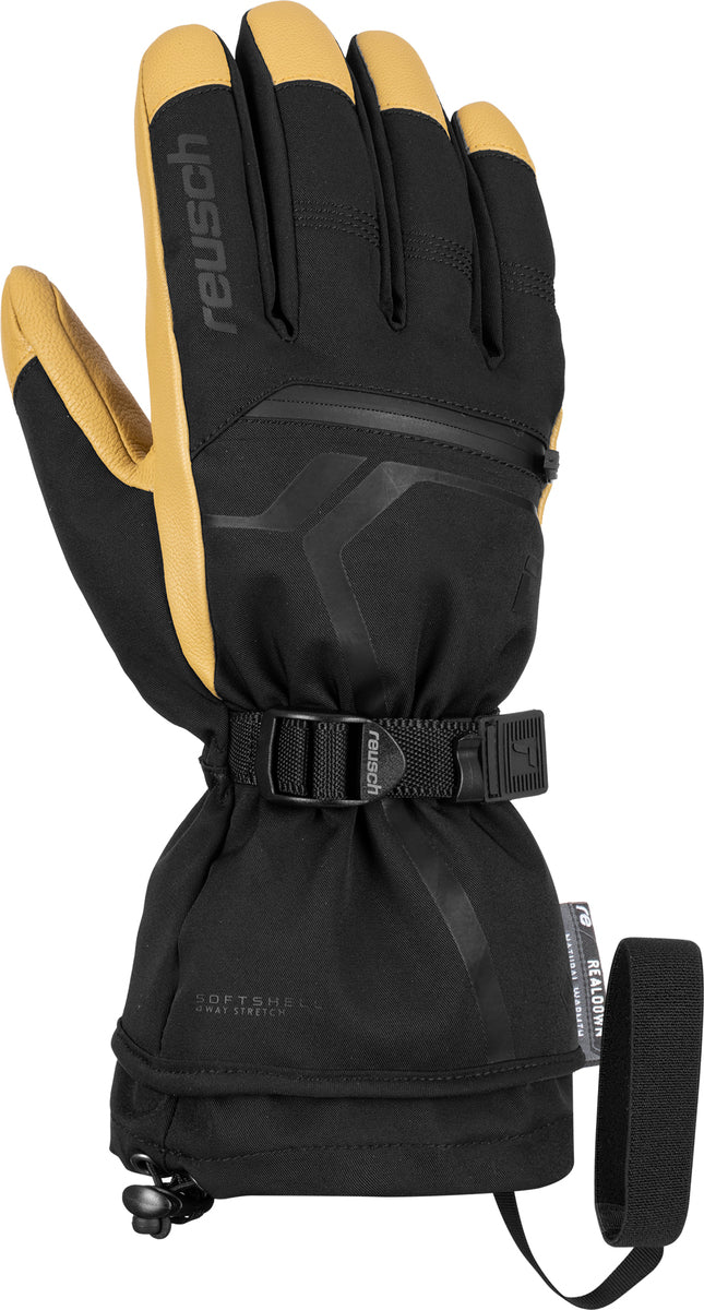 Reusch Down Spirit GTX skihandschoenen zwart/bruin - Image 3