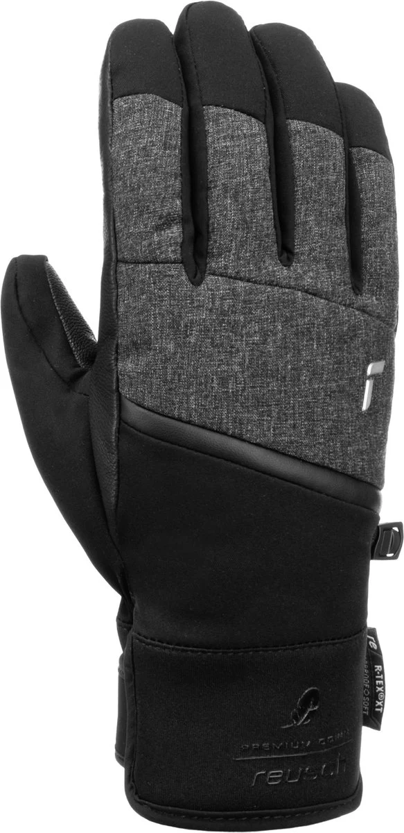 Reusch Febe R-TEX XT skihandschoenen zwart/grijs - Image 2