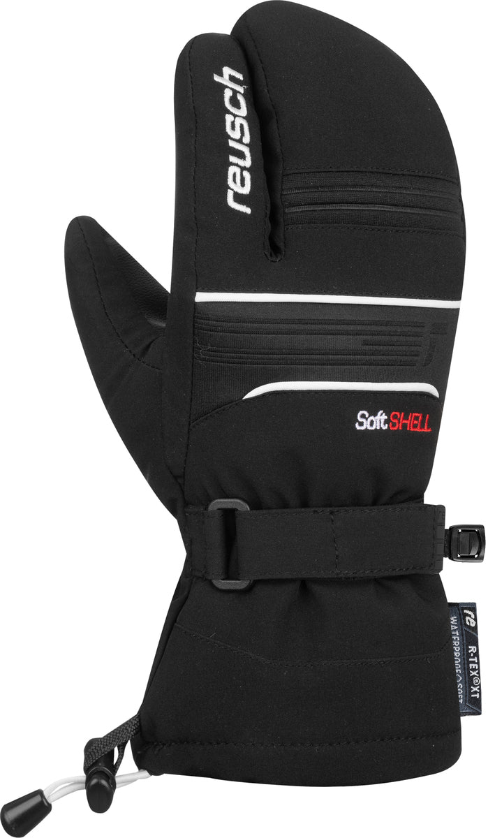 Reusch Kondor R-TEX XT Junior Lobster skihandschoenen zwart/wit - Image 3