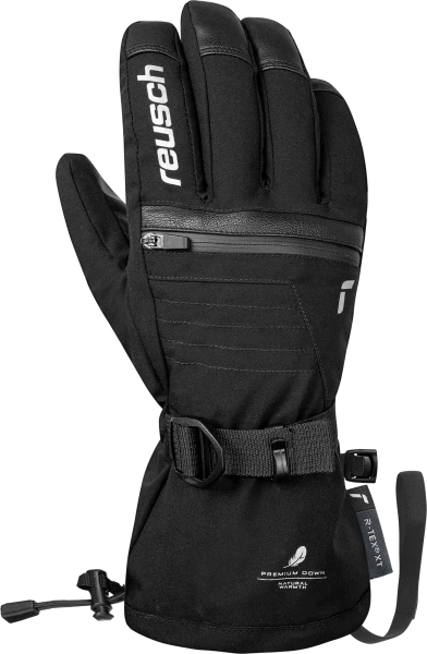 Reusch Lando R-TEX XT skihandschoenen zwart/grijs - Image 3