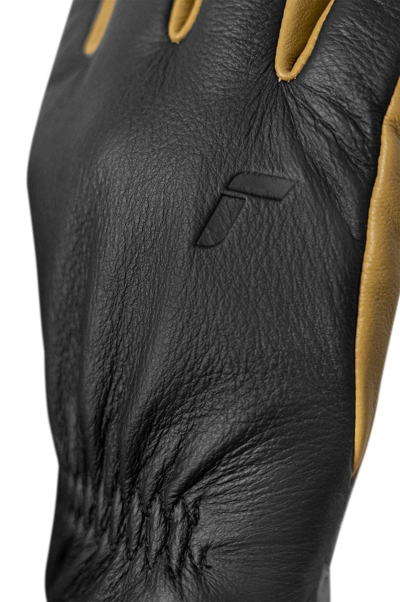 Reusch Outsider skihandschoenen leer zwart/bruin - Image 4