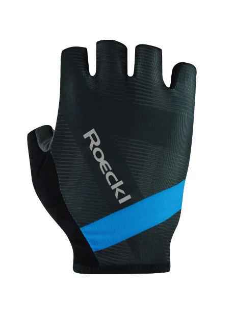 Roeckl Busano fietshandschoenen zwart/blauw
